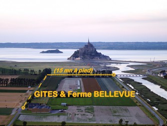Gites BELLEVUE Mont Saint Michel, Location de Vacances dans la Manche